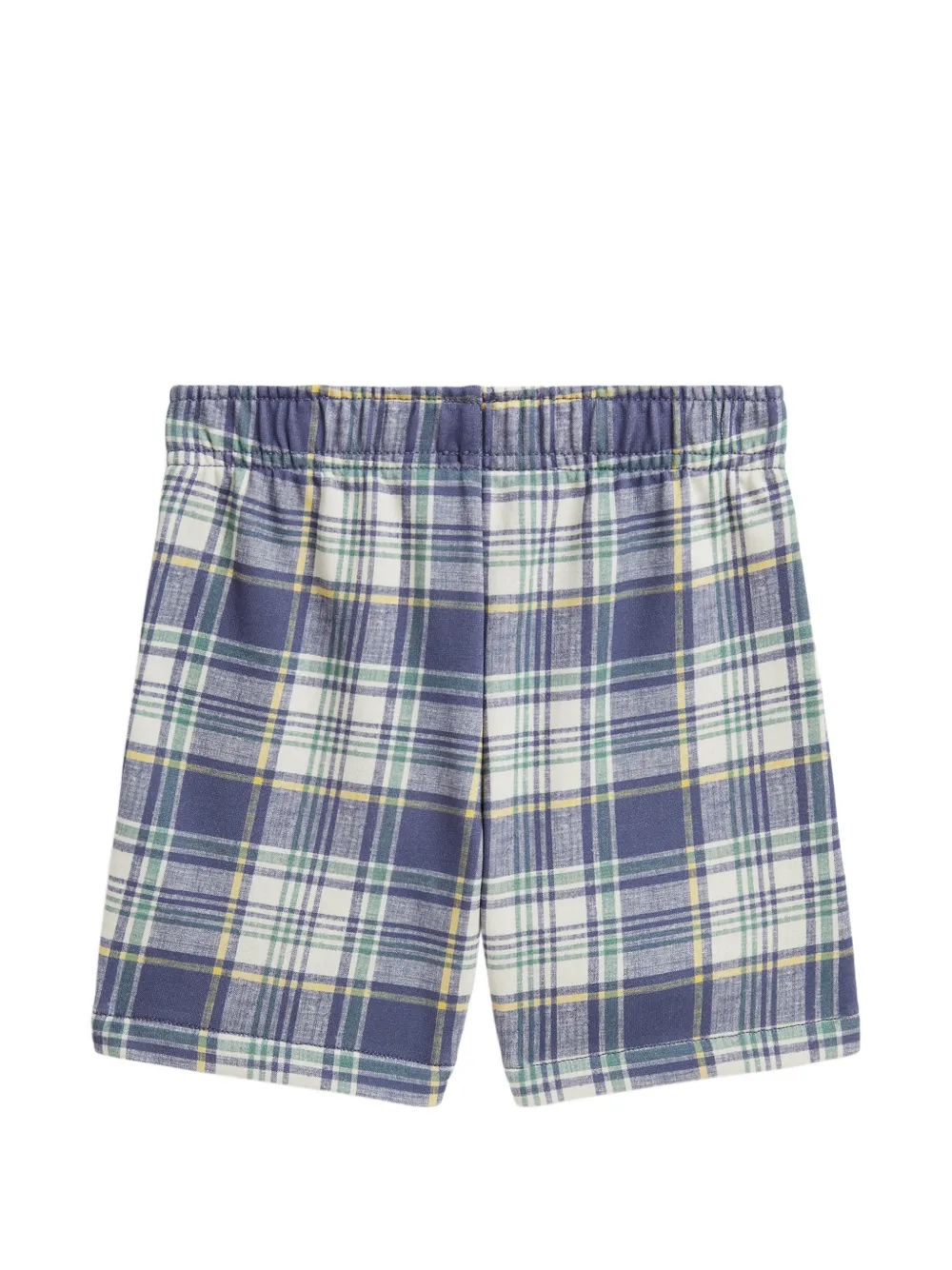 Шорты в клетку Polo Ralph Lauren Kids, синий — фото 2