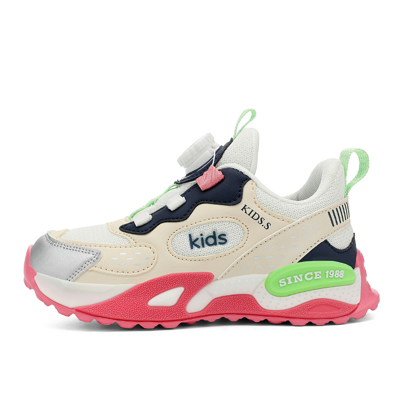 

Кроссовки для бега Rebound Breathable Support Low Top для детей Kung Fu partners, бургундия