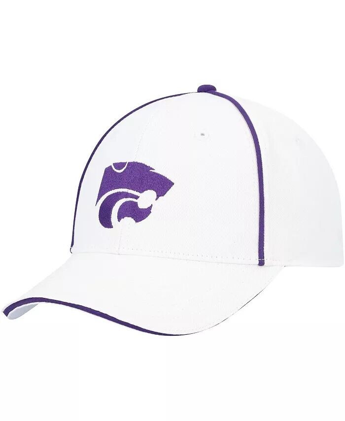 

Мужская белая кепка Kansas State Wildcats Take Your Time Snapback Colosseum