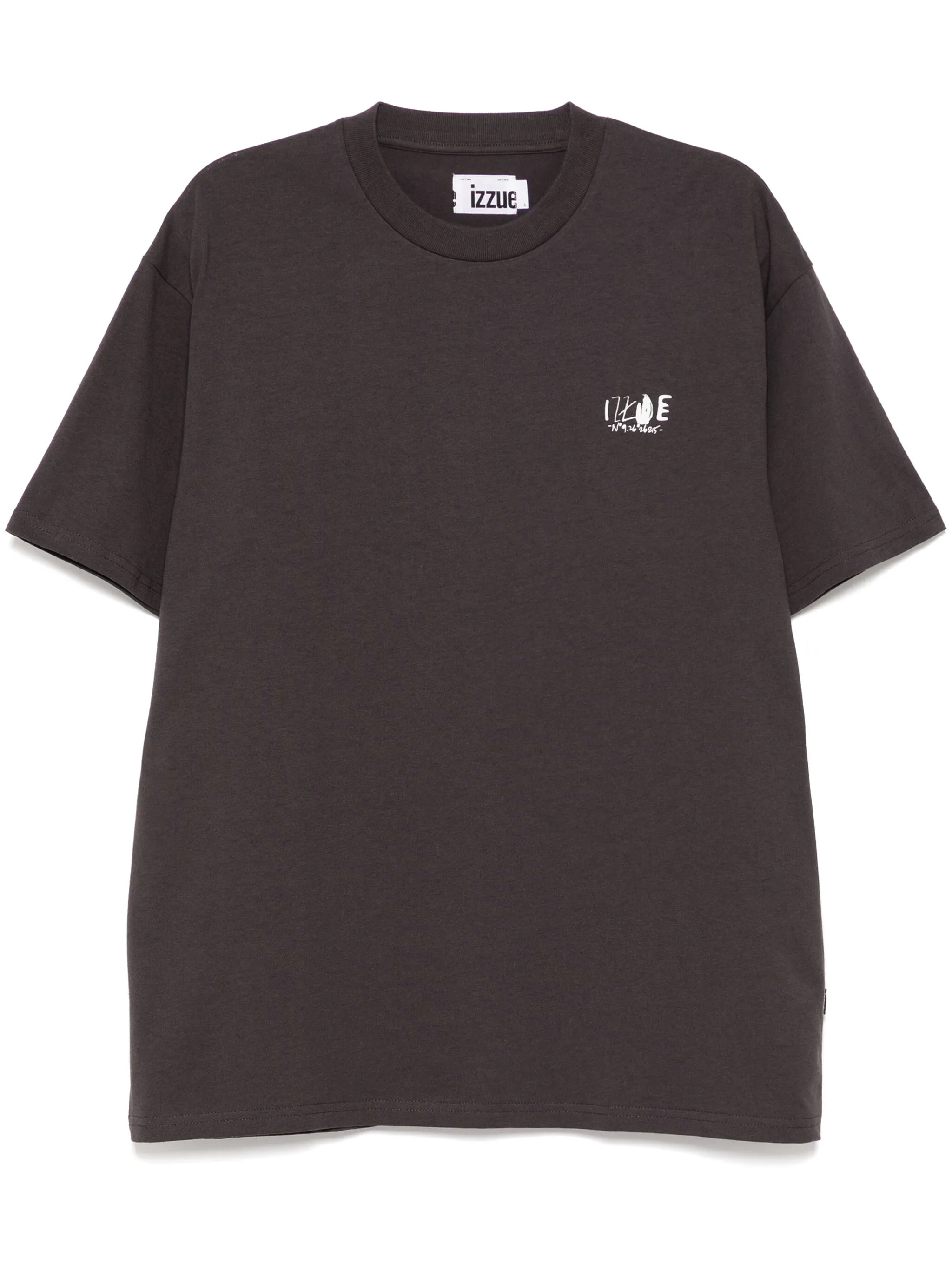 

Футболка с графичным принтом Izzue, серый