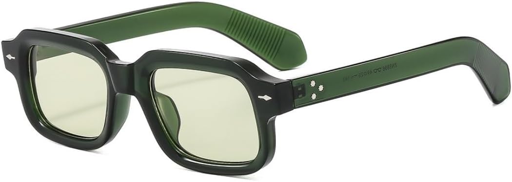 

Солнцезащитные очки с защитой UV400 | Большая оправа, панк-стиль, яркие линзы | Для женщин и мужчин, для занятий спортом на открытом воздухе и вождения DSVIGF, C4 Green