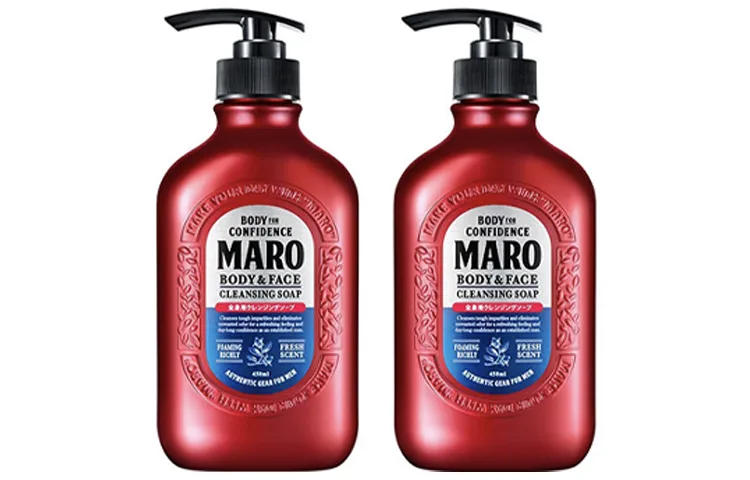 Гель для душа мужской Maro, Cool type 400ml*2 — фото 4