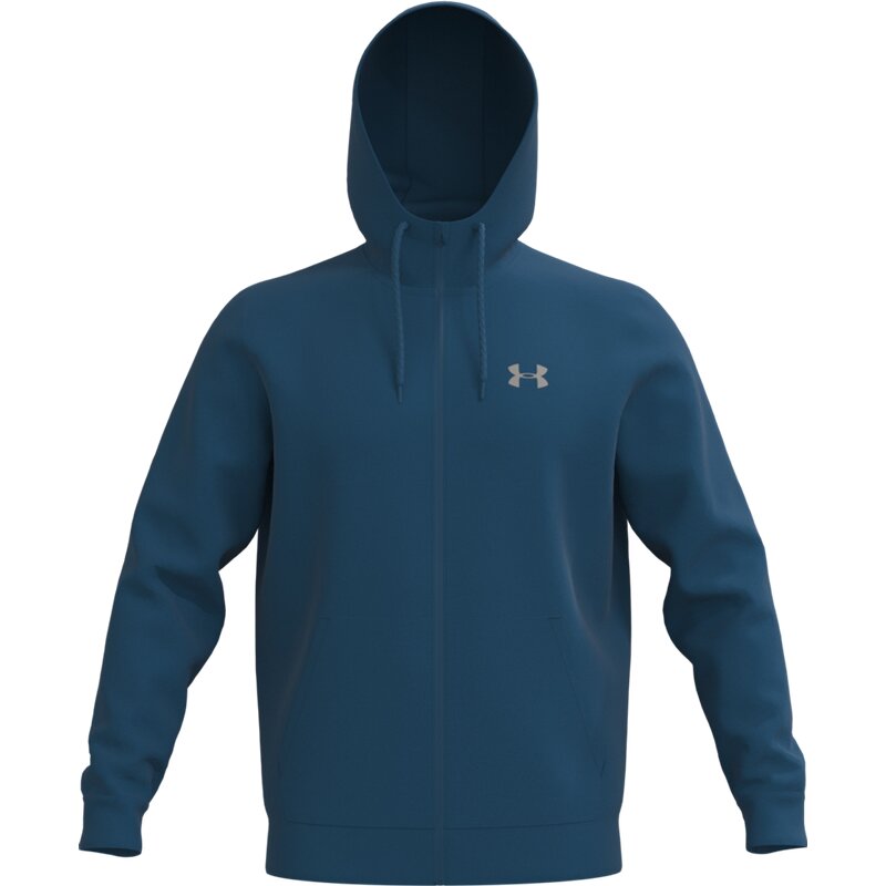 

Толстовка с капюшоном ua armour flice fz hoodie Under Armour, синий
