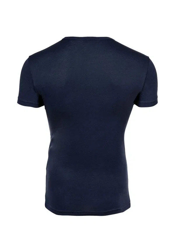 Футболка с V-образным вырезом Emporio Armani, 2 шт, синий/белый — фото 4