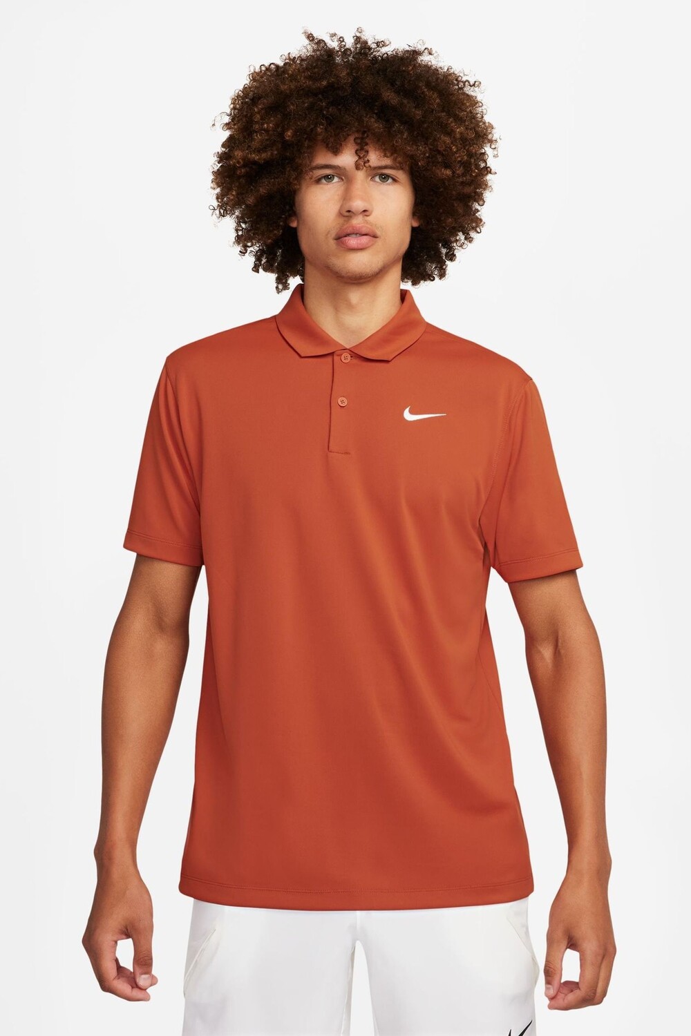 

Поло для гольфа Dri Fit Victory Nike, оранжевый