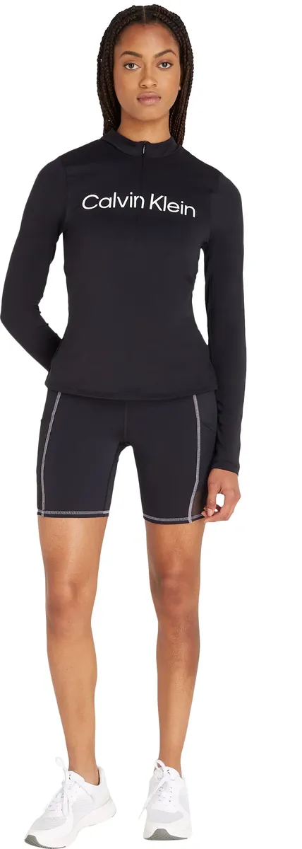 

Спортивная рубашка с длинным рукавом Calvin Klein "WO - LS Top" Calvin Klein Sport, цвет Black Beauty