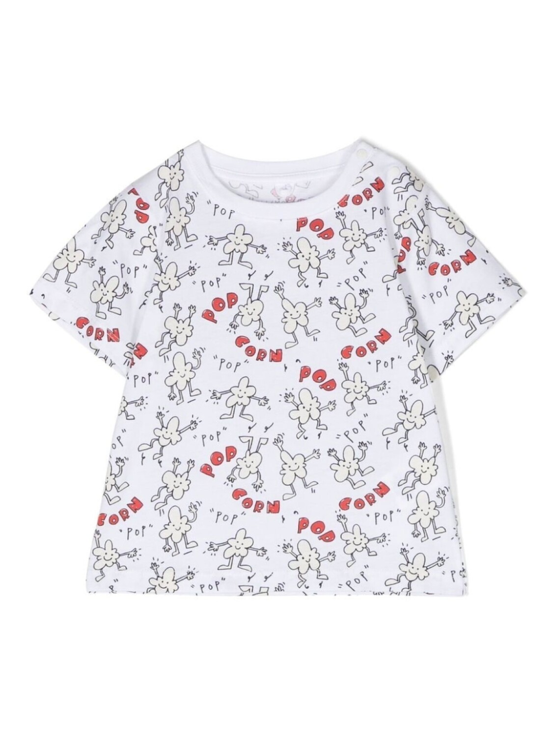 

Stella McCartney Kids футболка из органического хлопка с графичным принтом, белый