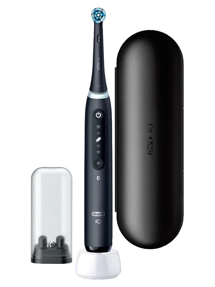 Электрическая зубная щетка iO Series 5 Oral-B черный — фото 2