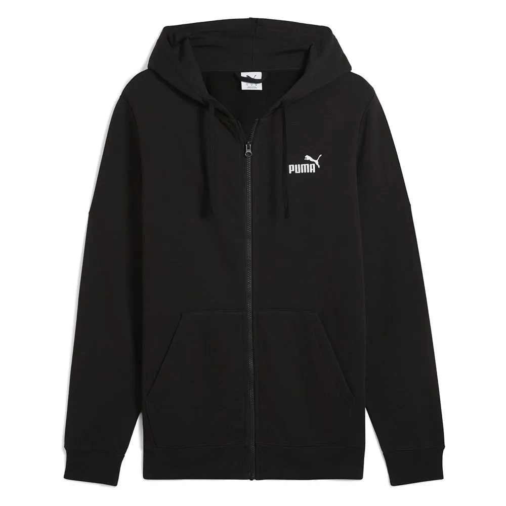 

Толстовка Puma ESS No 1 Logo full zip, черный