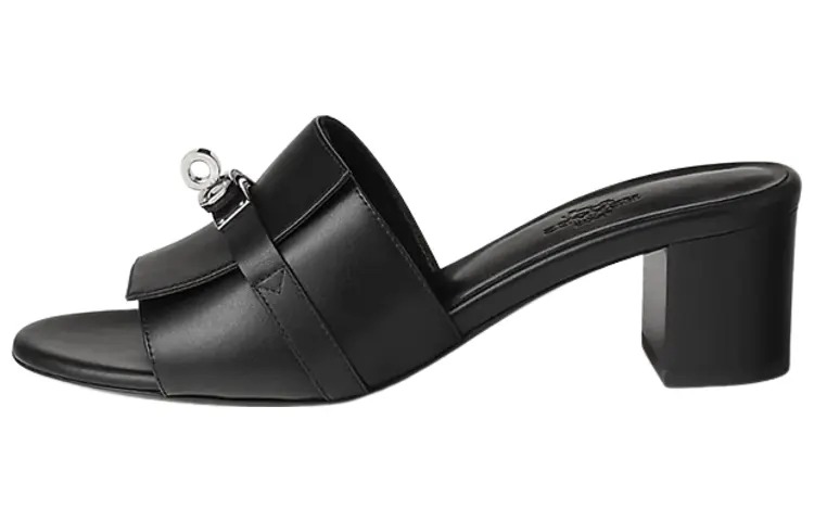 

Женские босоножки Hermes Kelly, черный