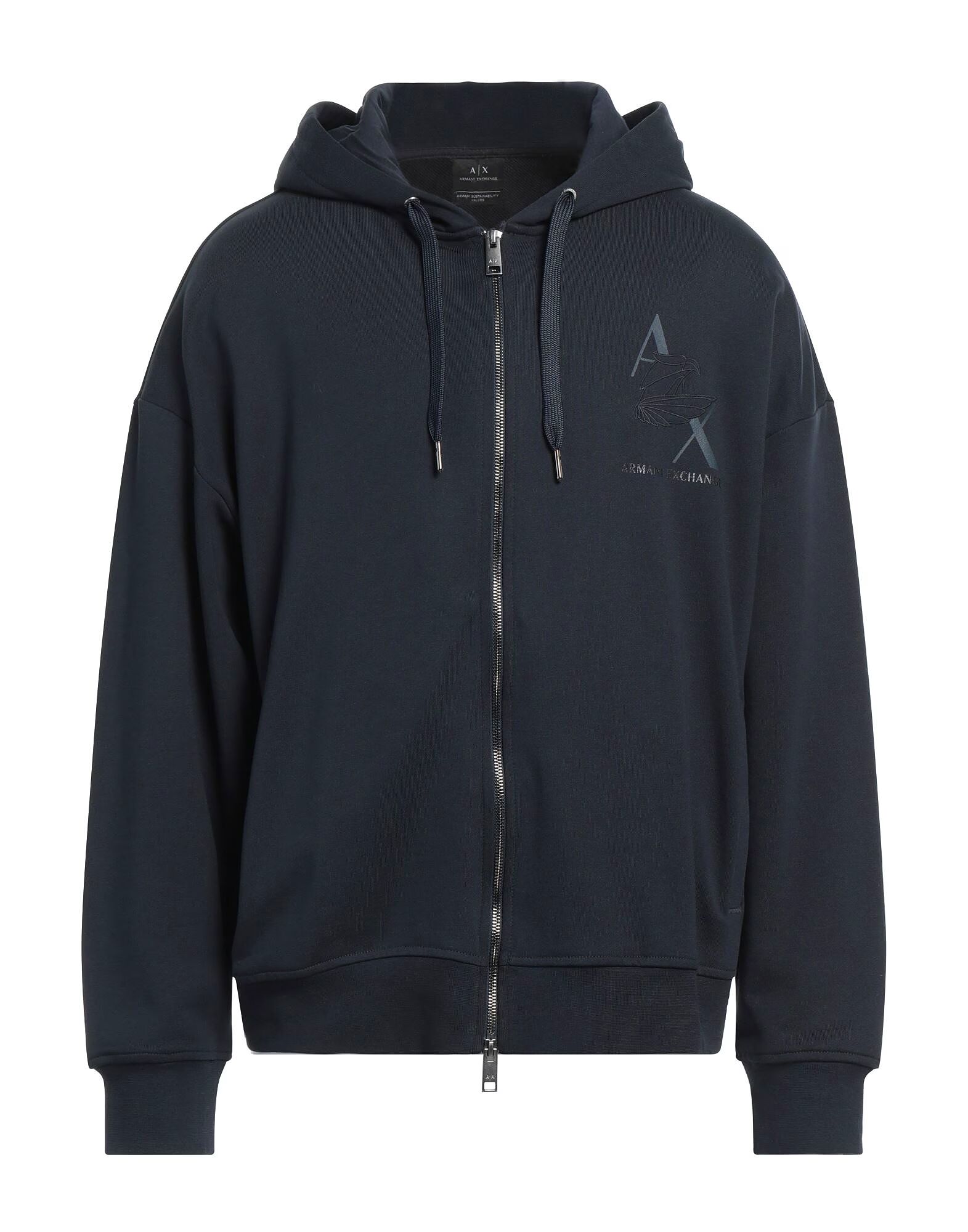 

Толстовка Armani Exchange, полуночно-синий