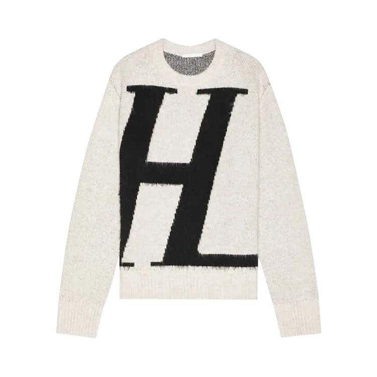 

Свитер Helmut Lang Logo Brushed Sweater 'Grey', серый