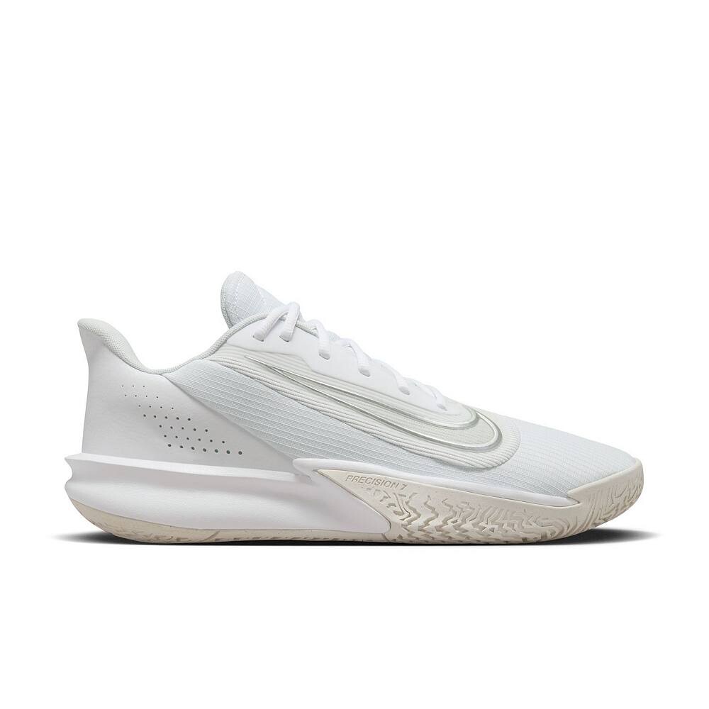 

Мужские баскетбольные кроссовки Nike Precision VII, цвет White Gray Photon