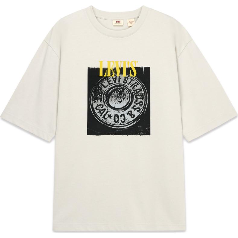 

Футболка мужская бежевая Levis