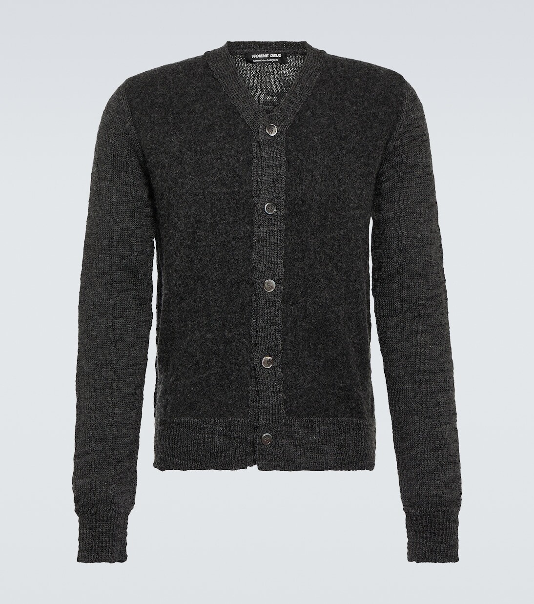 

Шерстяной кардиган Comme Des Garçons Homme Deux, серый