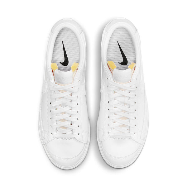 Кроссовки блейзер низкая платформа Nike, белый — фото 4