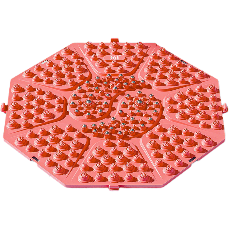 

Коврик для акупунктуры Indoor Unisex 52CM 361°, красный eight trigram magnet style[42 pcs magnet/specifically targets acupoints]52cm