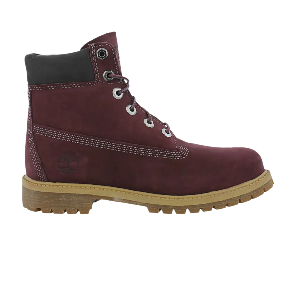 Ботинки Timberland Premium 6 Inch Relief Junior, красный