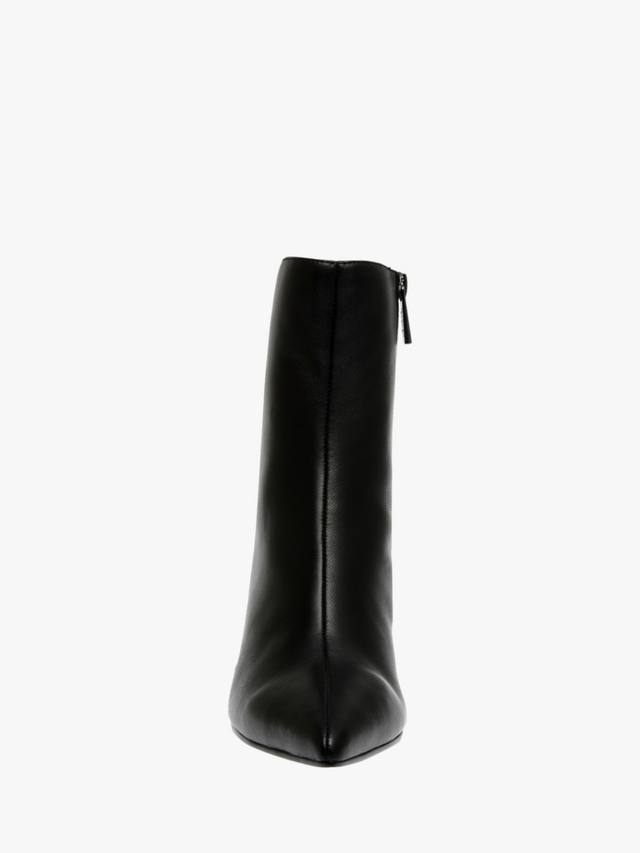 Ботинки Lulah на шпильке с кожаными берцами Steve Madden, Black — фото 4