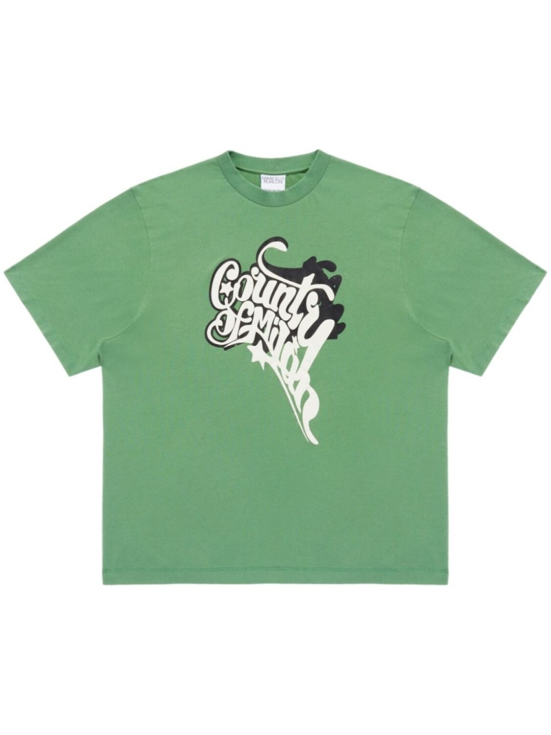 

Футболка County Melted Marcelo Burlon County of Milan, зеленый