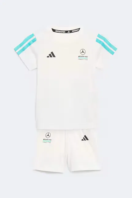 Комплект из футболки и шорт Adidas Performance MERCEDES, белый