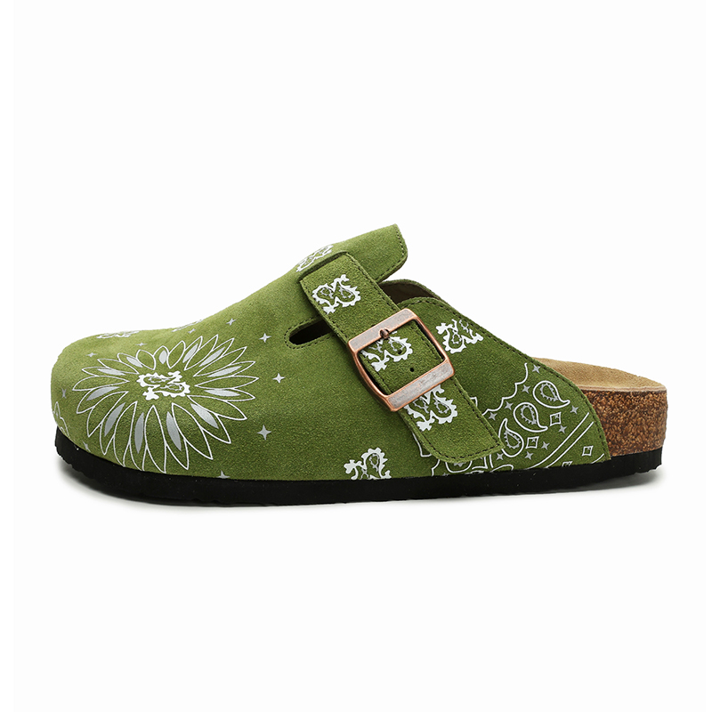 

Мужские тапочки HD с закрытым носком и устойчивостью к истиранию HAPPY DINO, зеленый