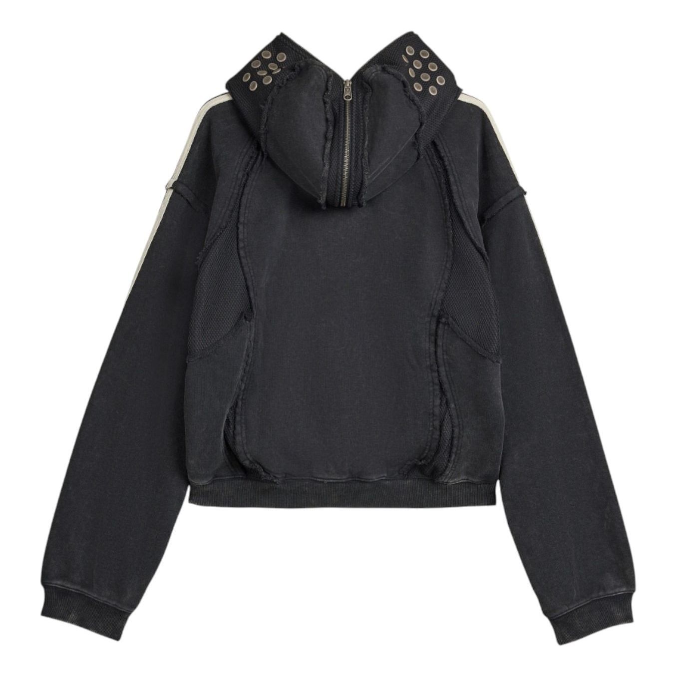 Куртка adidas x THUG CLUB TEAMGEIST Hooded Jacket 'Black' — фото 2