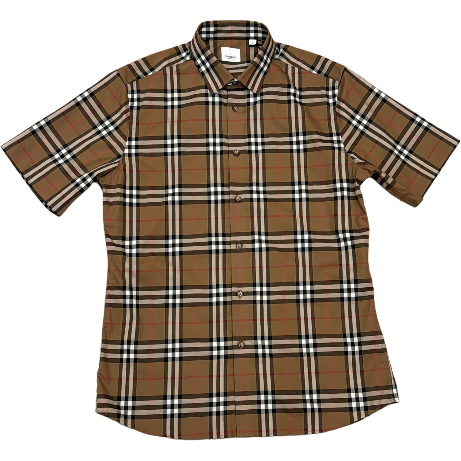 

Рубашка мужская хаки Burberry, хаки