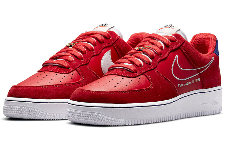 Nike Air Force 1 Low First Use University Red — фото 3