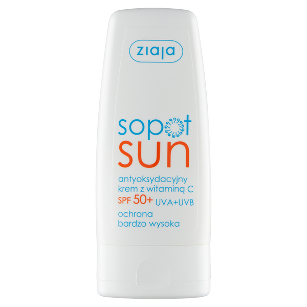 

Крем антиоксидантный с витамином С и spf50+ для лица, 50 мл Ziaja Sopot sun