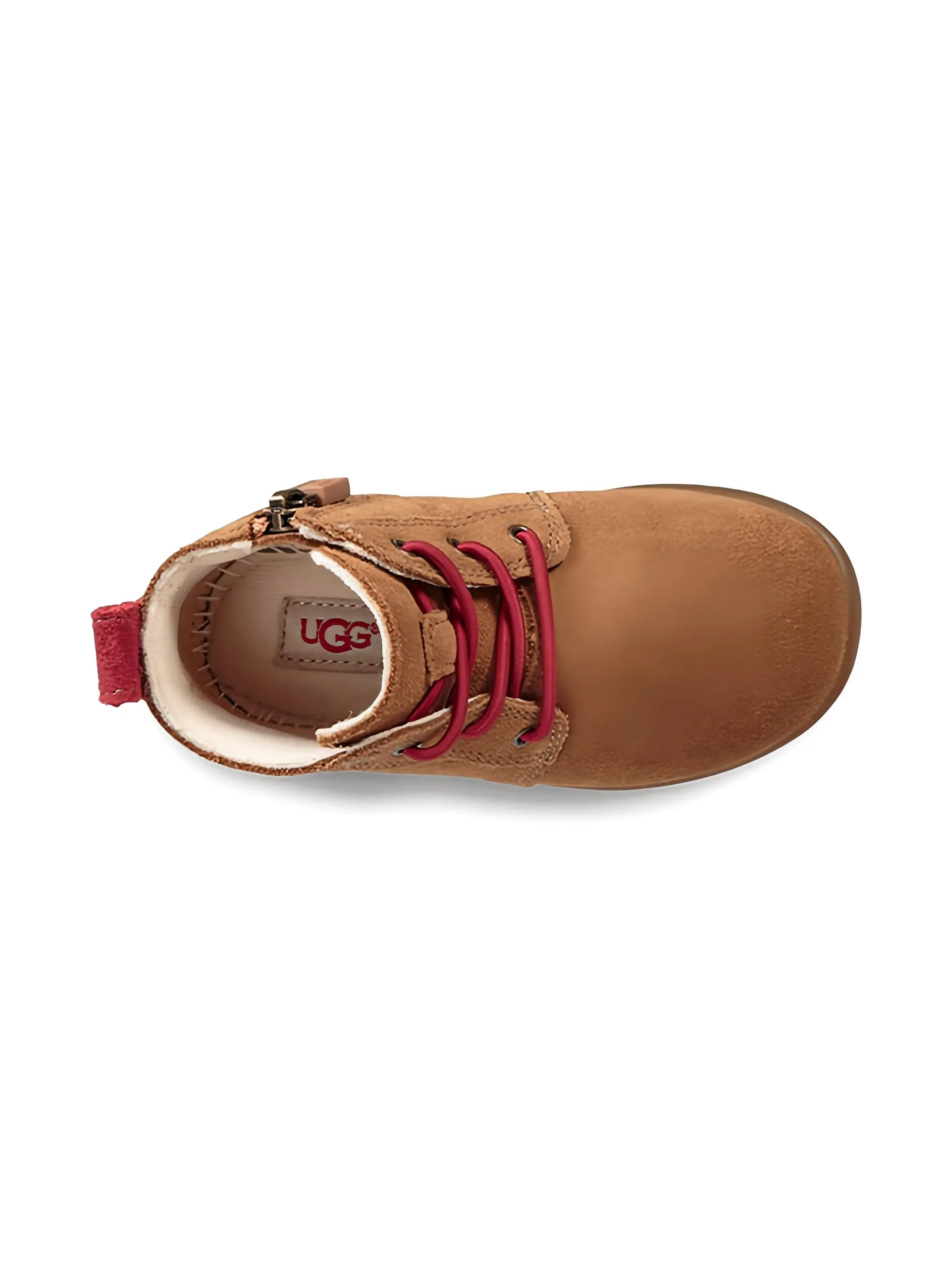 Ботинки Kristjan Ugg Kids, коричневый — фото 2