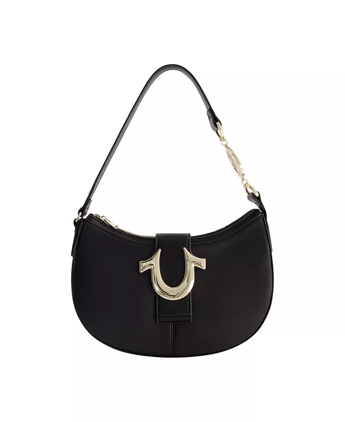 

Сумка-хобо Horseshoe Strap Crescent True Religion, черный