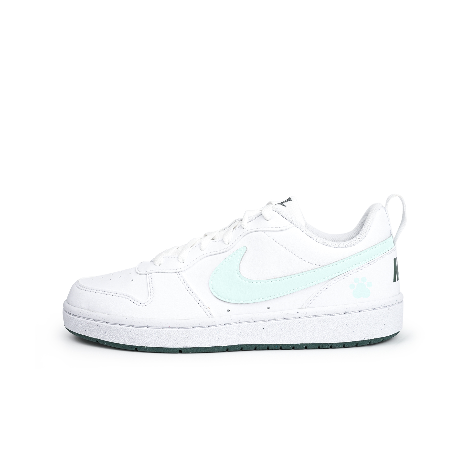 

Низкие детские кроссовки для скейтбординга Court Borough LOW RECRAFT для подростков Nike, синий