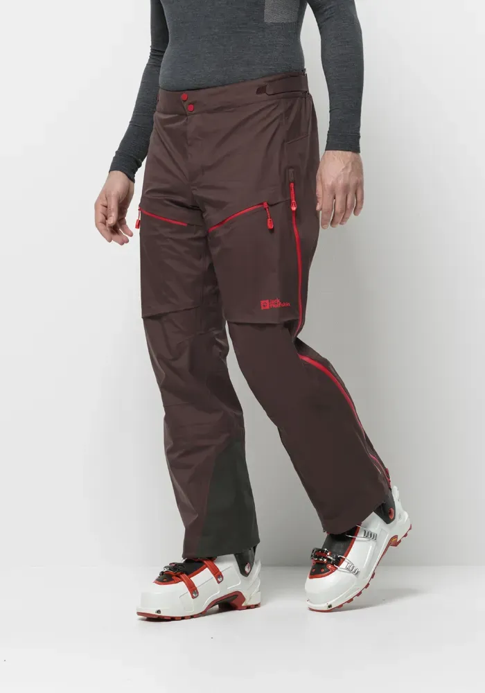 

Лыжные брюки Jack Wolfskin "ALPSPITZE PRO 3L PANTS M", цвет Red-Earth