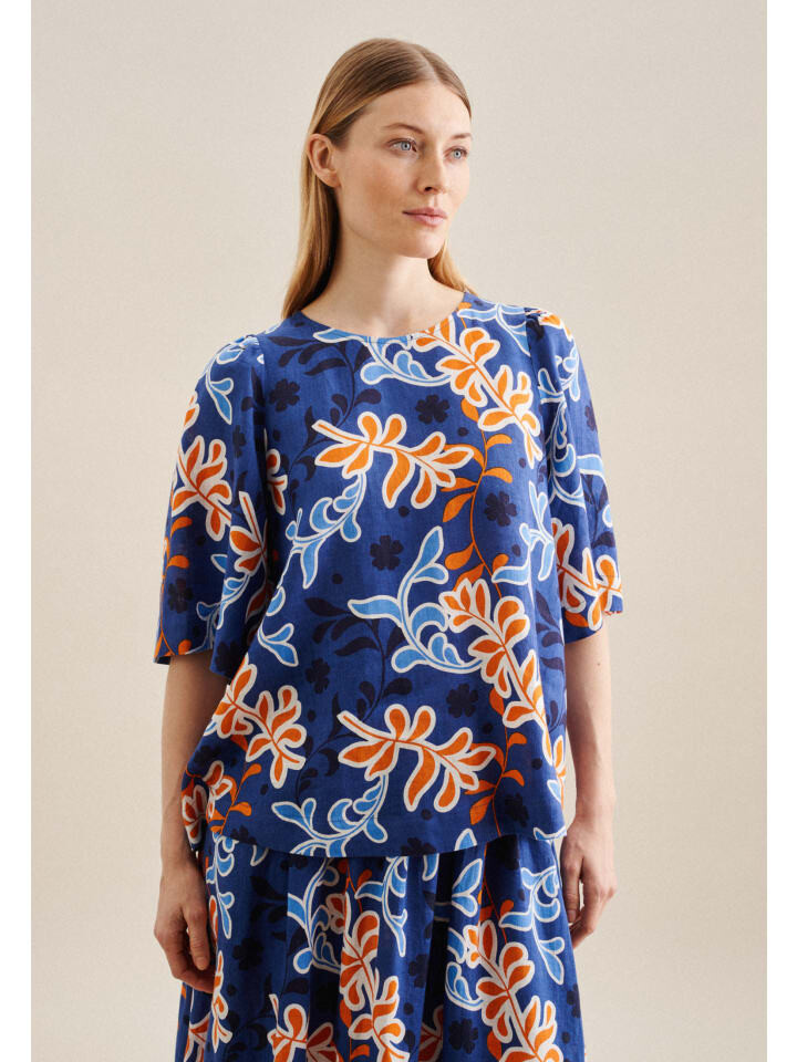

Блуза Seidensticker Shirt Regular, цвет mittelblau
