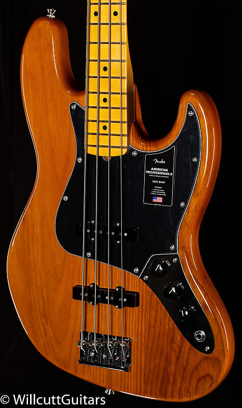 

Басс гитара Fender American Professional II Jazz Bass Maple Fingerboard Roasted Pine