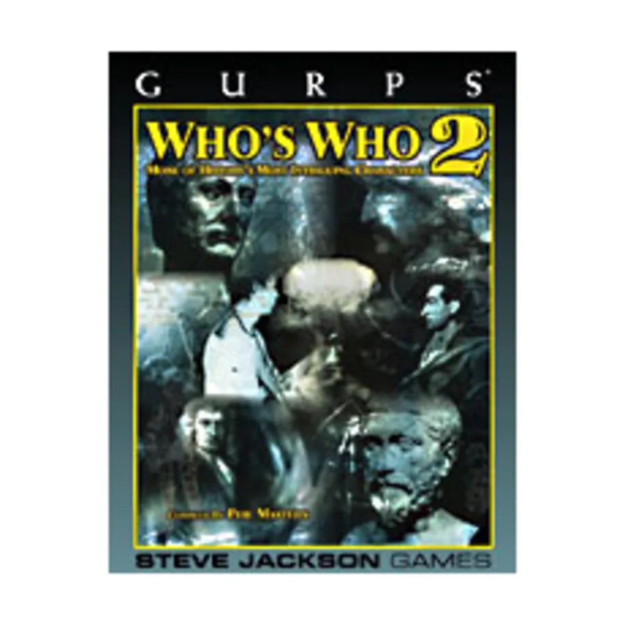 

Who's Who #2, GURPS (1st-3rd Edition) - Characters, мягкая обложка