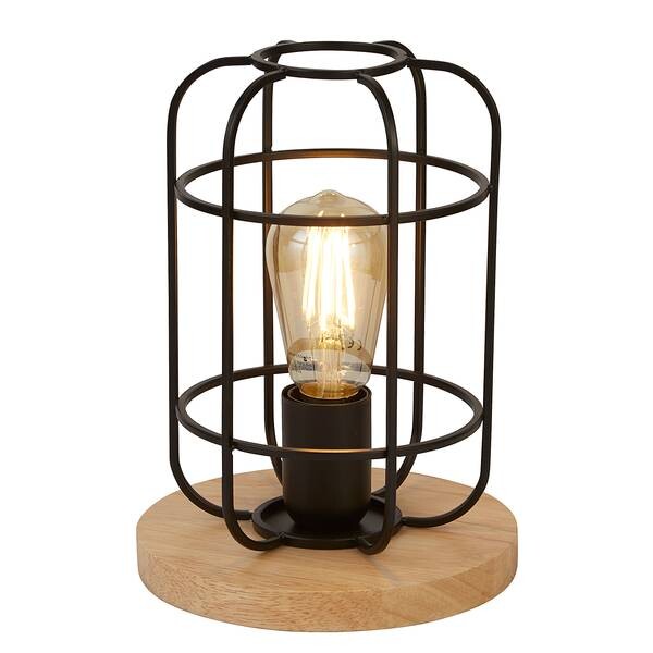 

Настольная лампа searchlight Vision Cage, черный