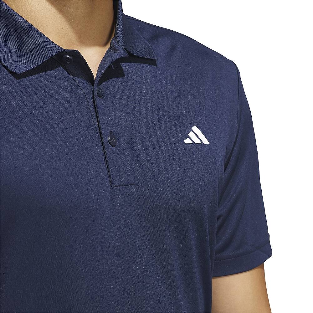 Поло adidas Performance Big & Tall Adidas, цвет Blue Heather — фото 3