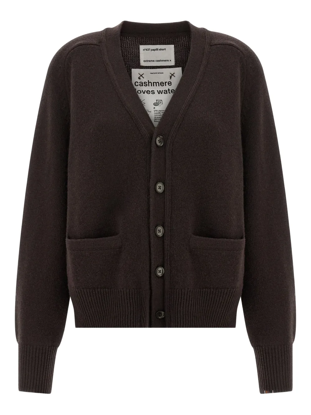 

Кардиган Papilli от N°437 Extreme Cashmere, коричневый