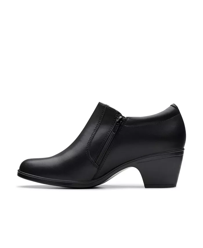 Эмили 2 Рейна Утепленные Ботильоны на Плоской Подошве Clarks, черный — фото 3