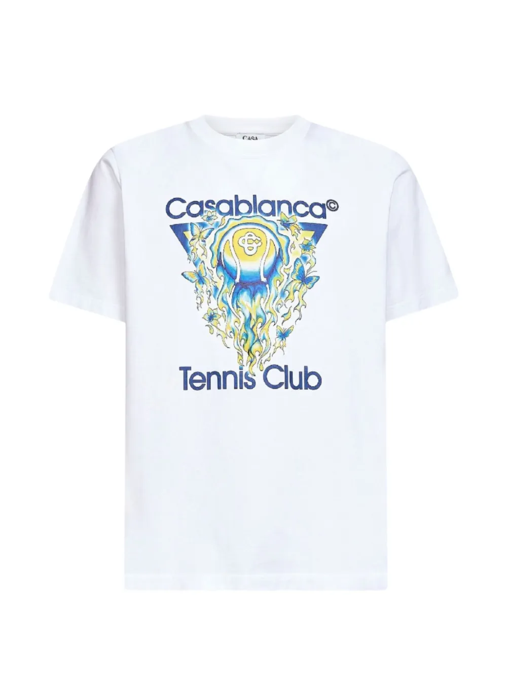 

Футболка с графическим принтом Casablanca, белый