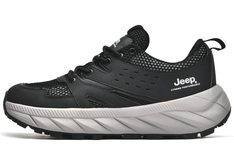 

Кроссовки Jeep Lifestyle Shoes Unisex Low-top Black/white, черный