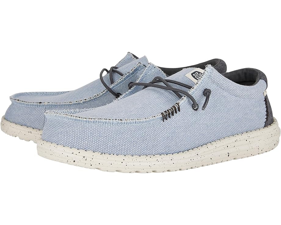 

Лоферы Hey Dude Wally Coastline Jute, цвет Sky Blue