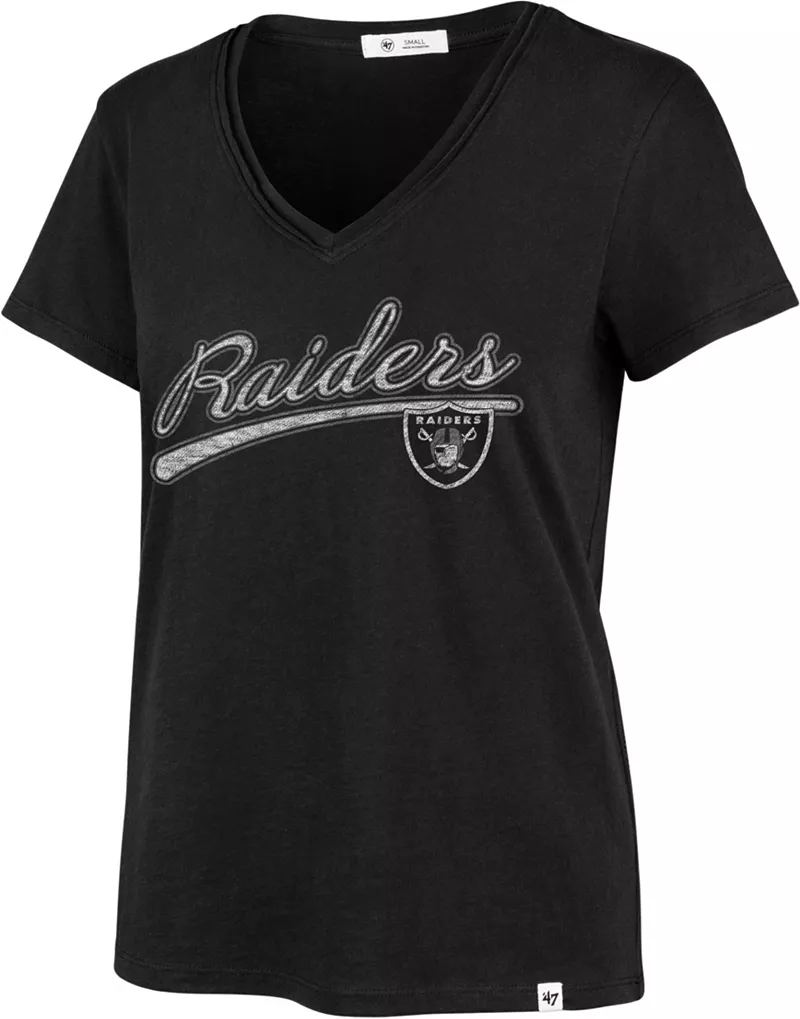

Черная женская футболка Las Vegas Raiders Believer Franklin '47