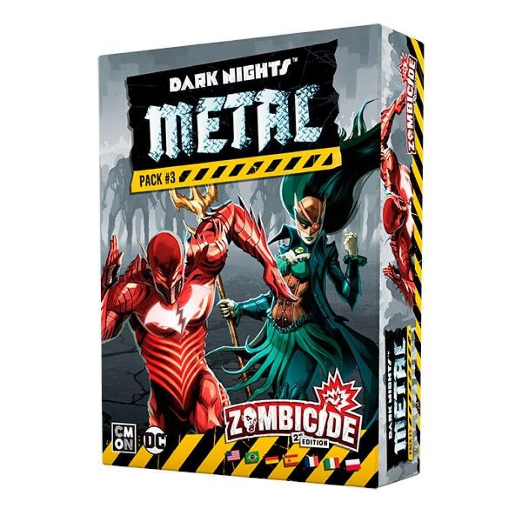 

НАСТОЛЬНАЯ ИГРА ЗОМБИЦИД, 2-е издание: DARK NIGHTS METAL PACK 3 - Расширение ПОРТАЛА Portal Games