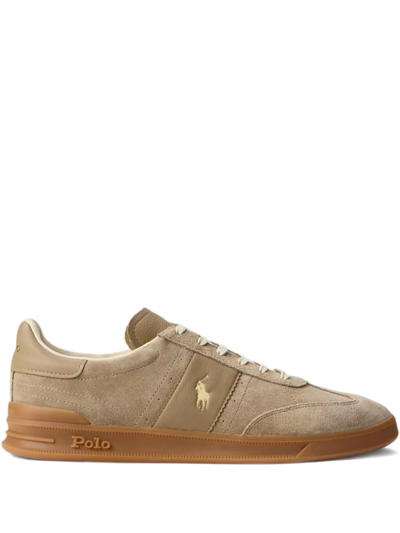 

Замшевые кроссовки Heritage Aera Polo Ralph Lauren, коричневый