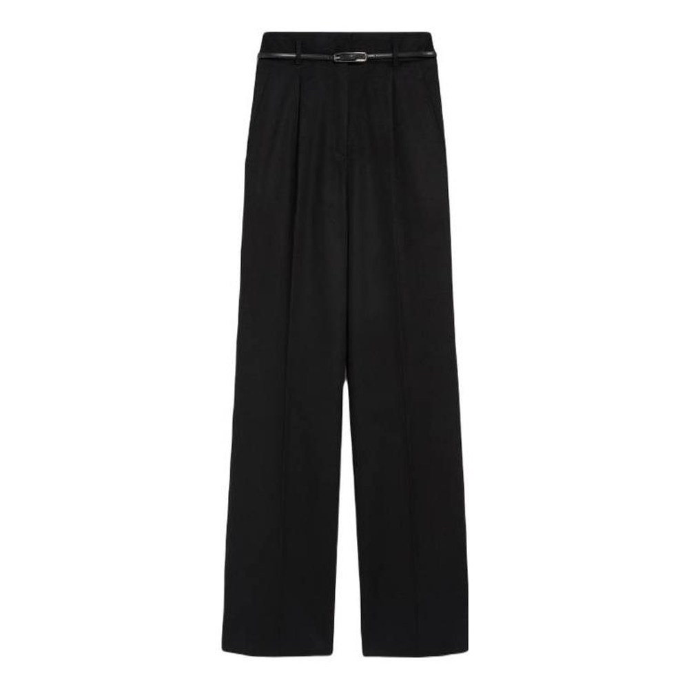 

MaxMara Studio Повседневные брюки женские черные