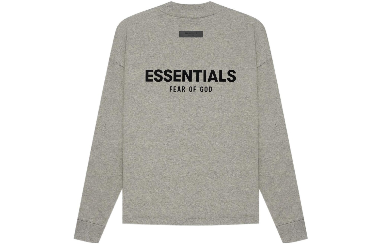 

Мужская футболка Fear of God Essentials, Темная овсянка