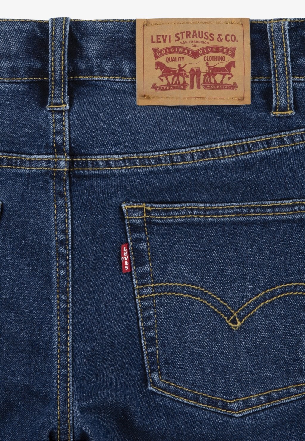 Джинсы узкого кроя 512 SLIM TAPER Levi's, синий деним — фото 4